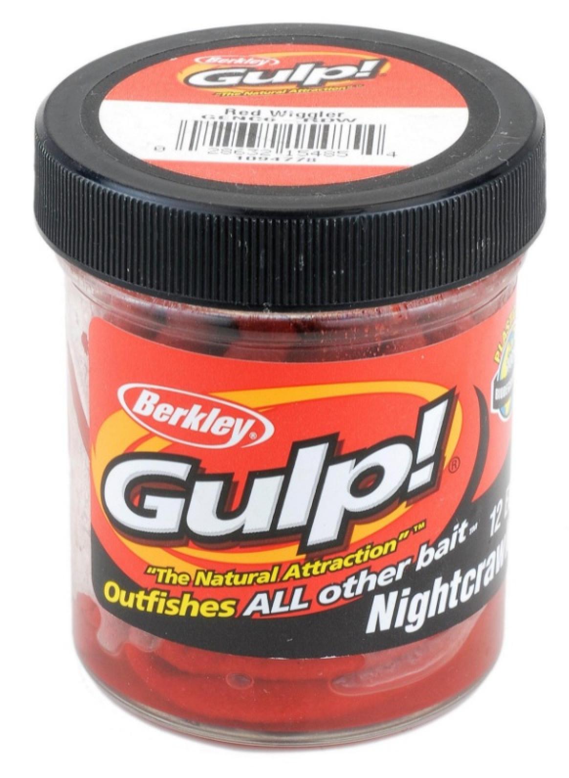 Berkley Gulp! Extruded Nightcrawler Red Wiggler