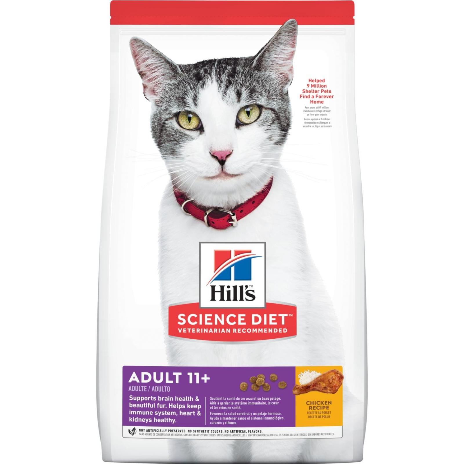 Hill's Science Diet Adult 11+ Chicken Recipe Cat Food