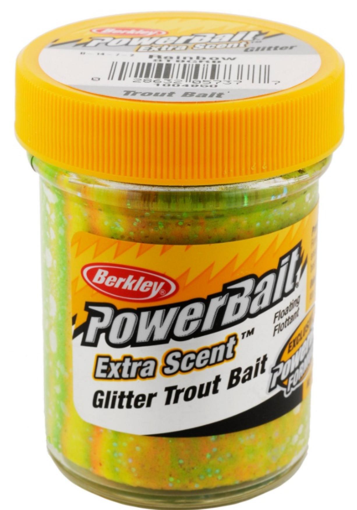 Berkley PowerBait Glitter Trout Bait Rainbow