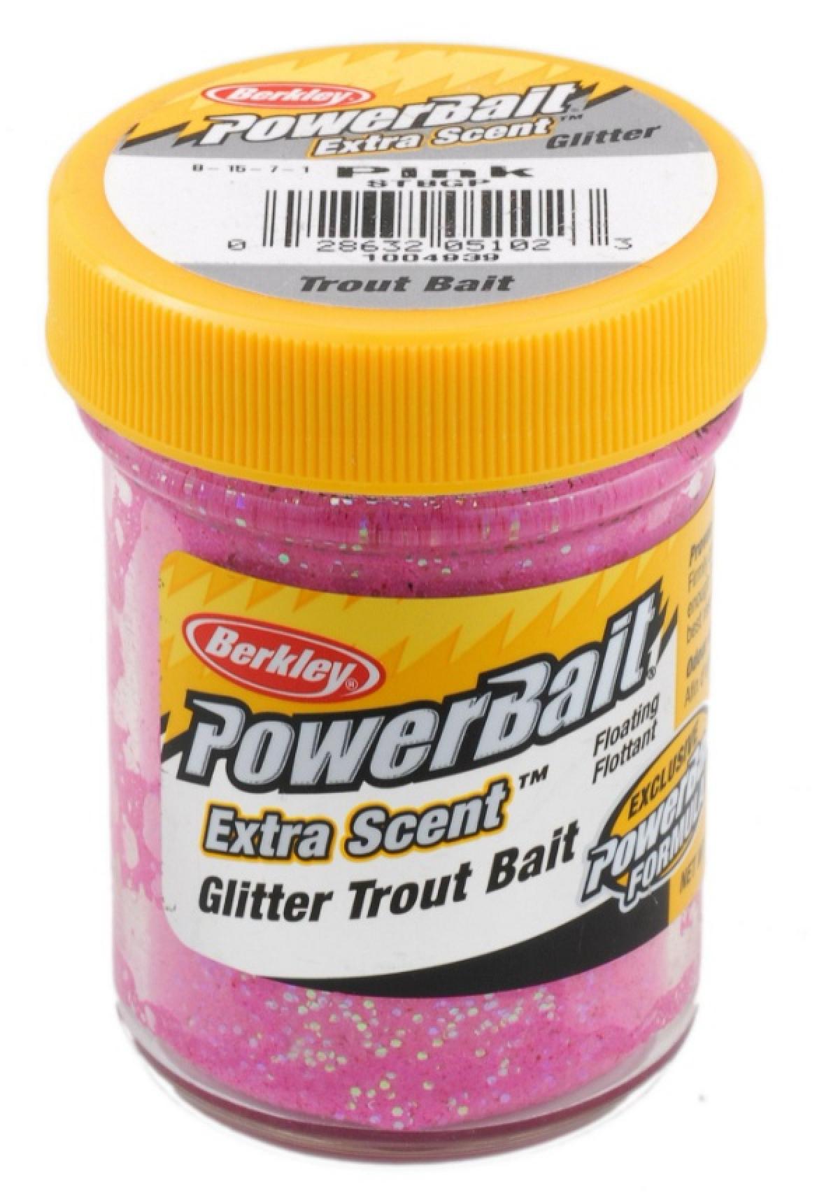 Berkley PowerBait Glitter Trout Bait Pink