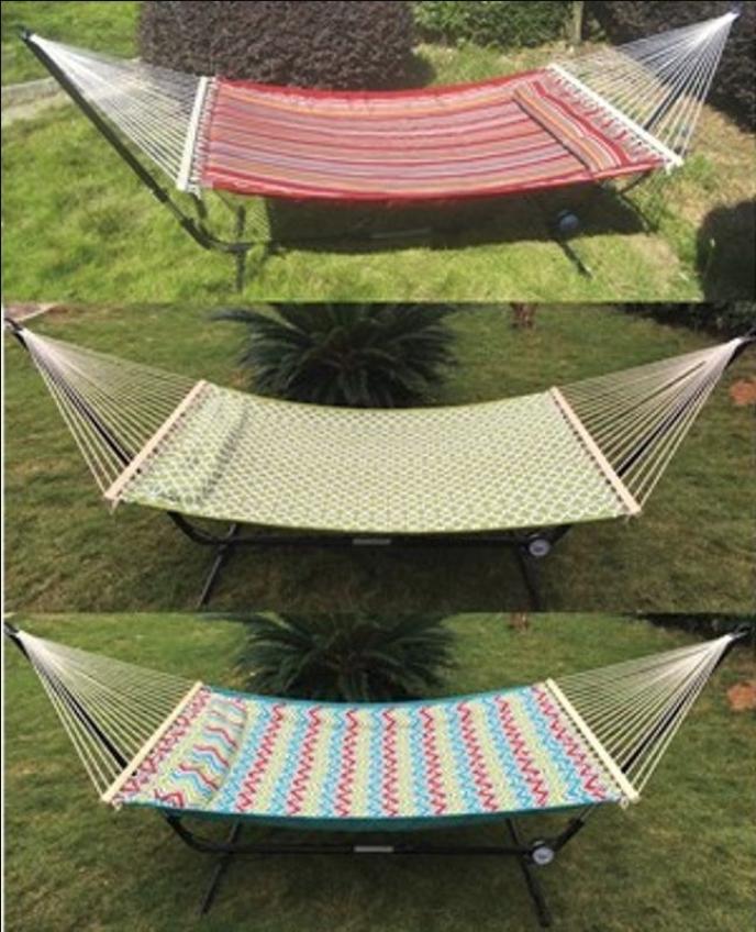 content/products/Backyard Expressions Quilted Hammock - Assorted Colors