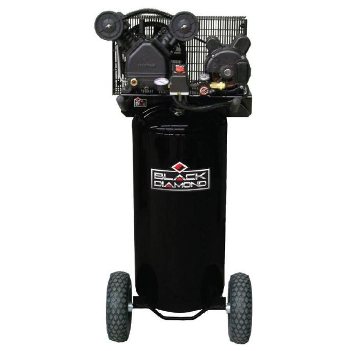 Black Diamond V-Twin 20 Gallon Vertical Compressor