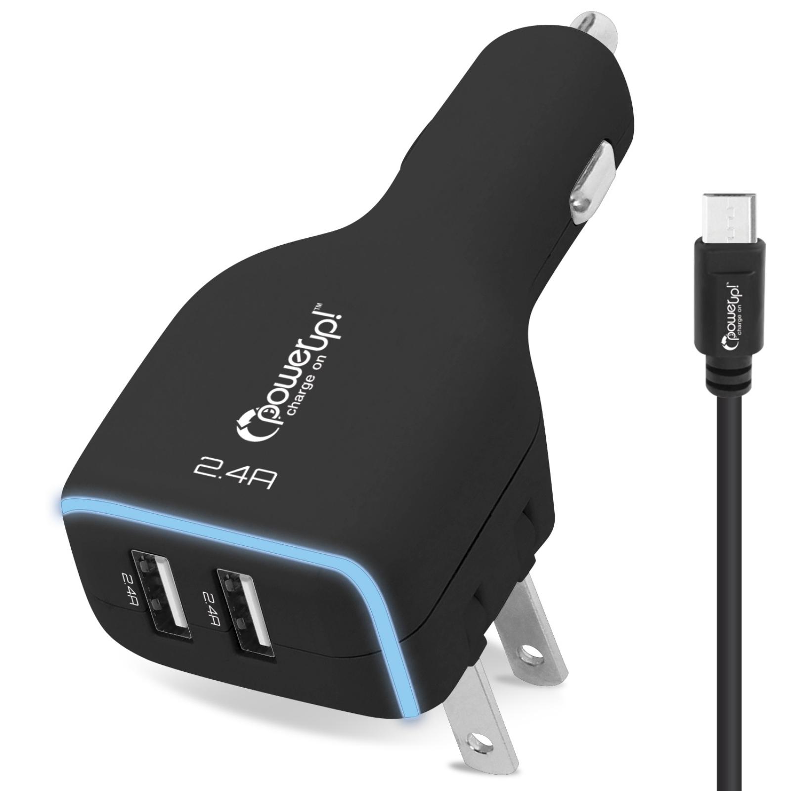 PowerUp! Charge On™ 3-in-1 Universal Micro USB Charger