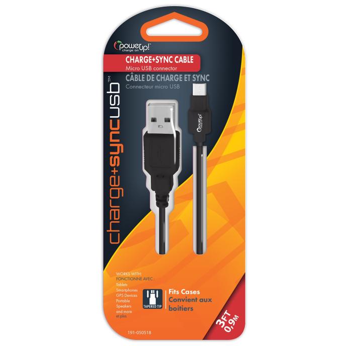 PowerUp! Charge On™ Universal Micro USB Cable