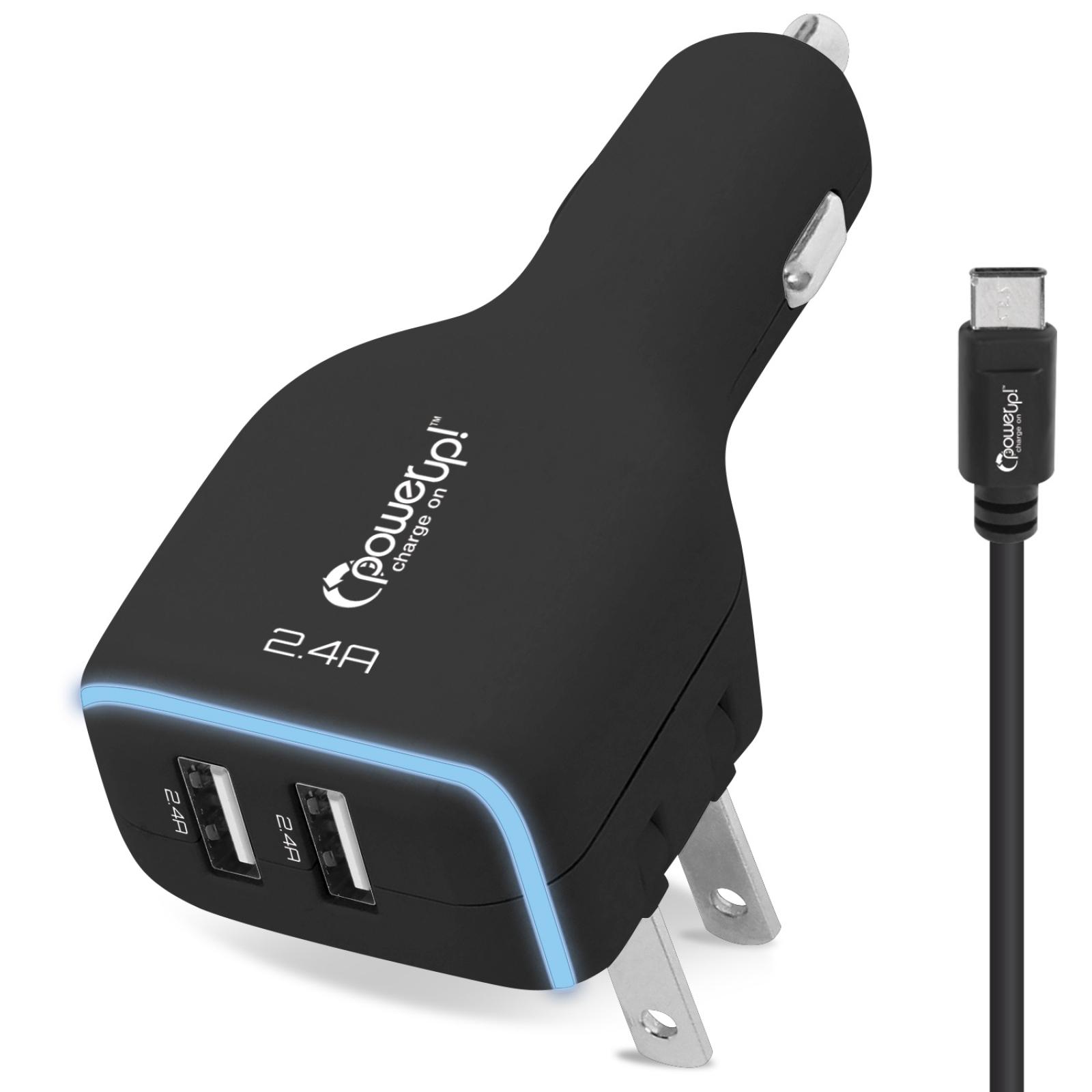 PowerUp! Charge On™ 3-in-1 Type C USB Charger
