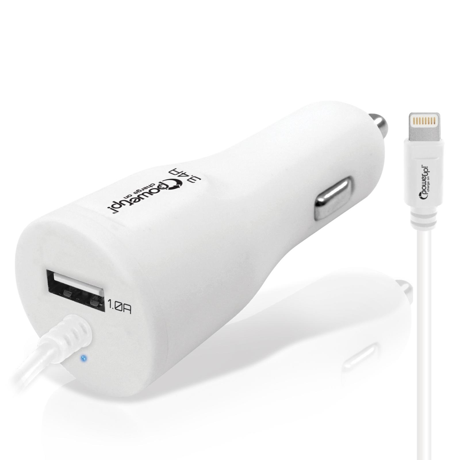 PowerUp! Charge On™ MFI Apple Lightning™ USB 3.4A Car Charger