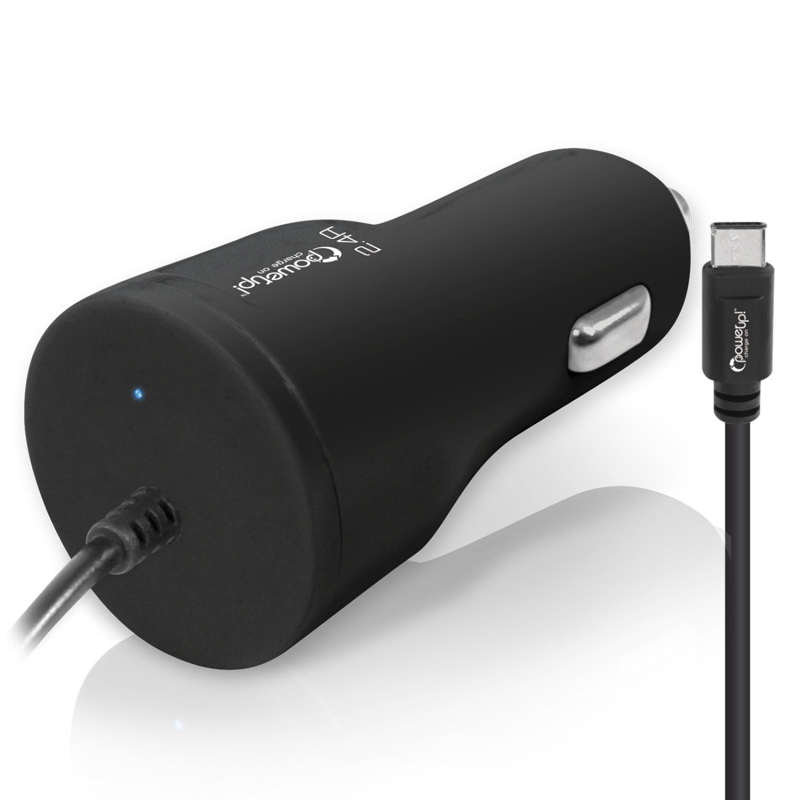 PowerUp! Charge On™ Type C USB 2.4A Car Charger