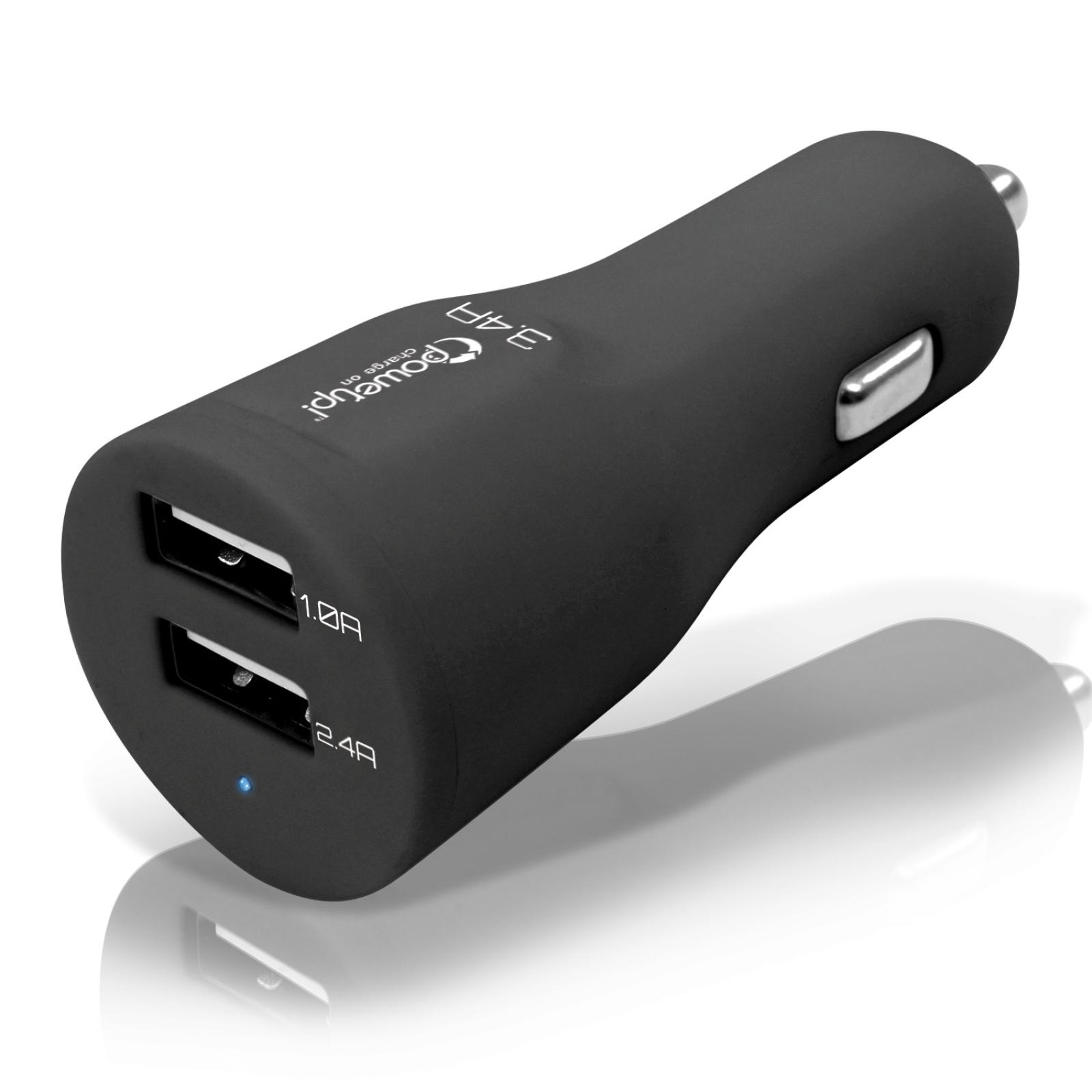 PowerUp! Charge On™ 3.4A USB Car Charger