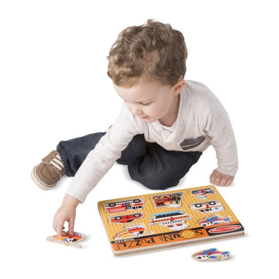 Melissa & Doug Vehicle Sounds Puzzle