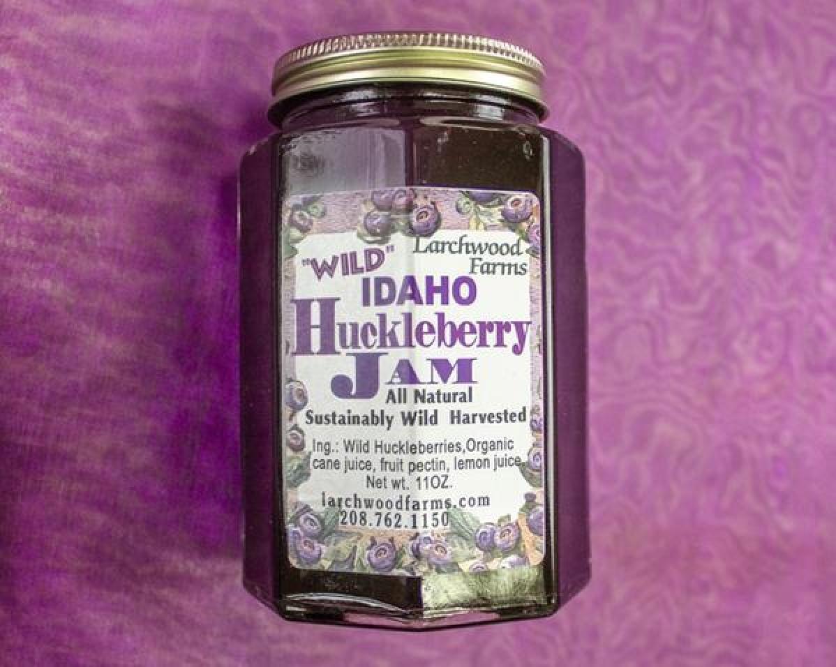 Larchwood Farms Wild Huckleberry Jam