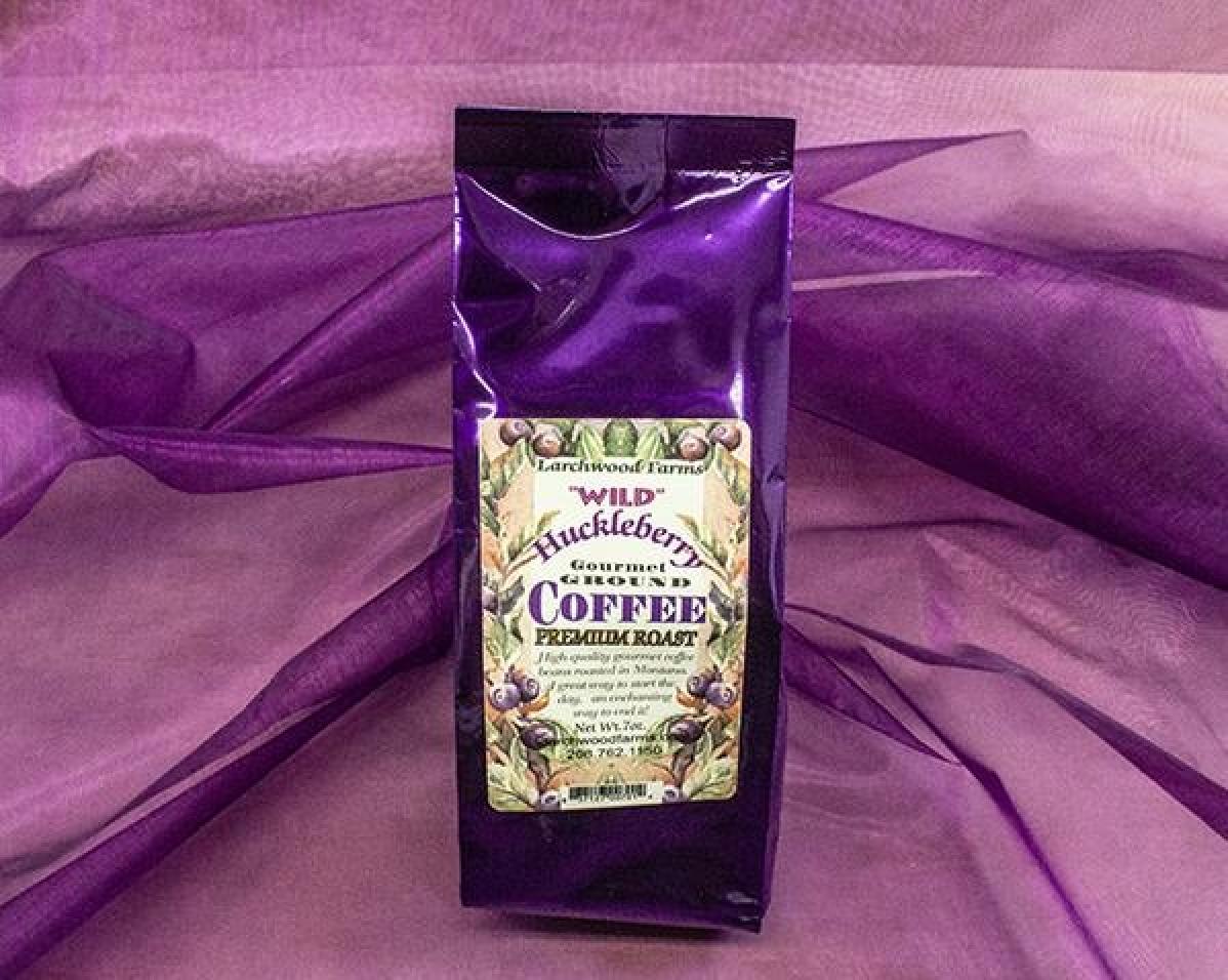 Larchwood Farms Roasted Huckleberry Coffee