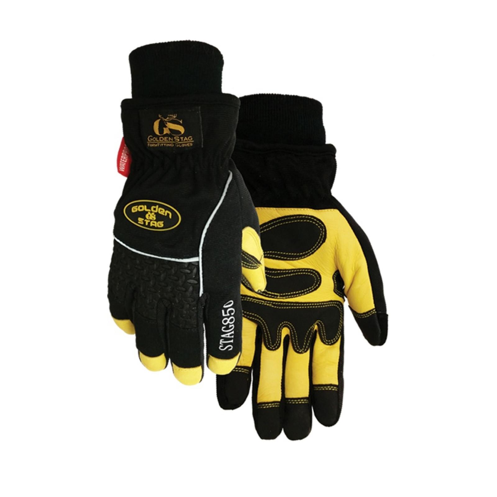 Golden Stag Men's Waterproof Deerskin Glove
