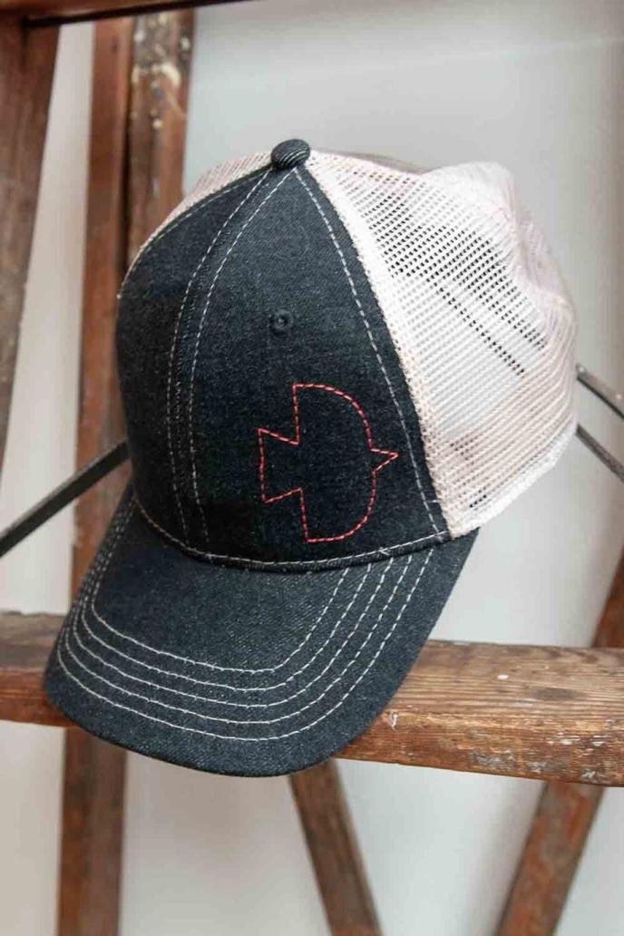Dovetail Embroidered Shop Cap
