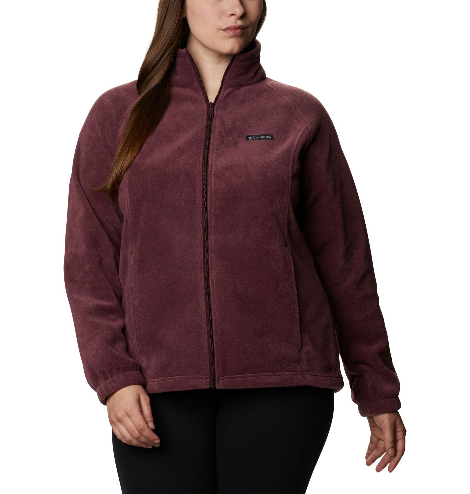 Columbia Women’s Benton Springs Full Zip Fleece Jacket Malbec