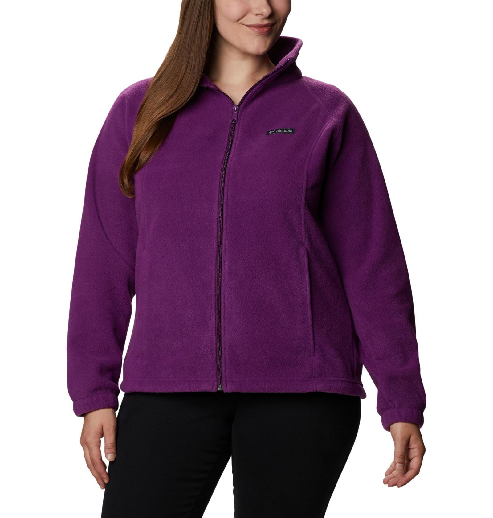 Columbia Women’s Benton Springs Full Zip Fleece Jacket Plum