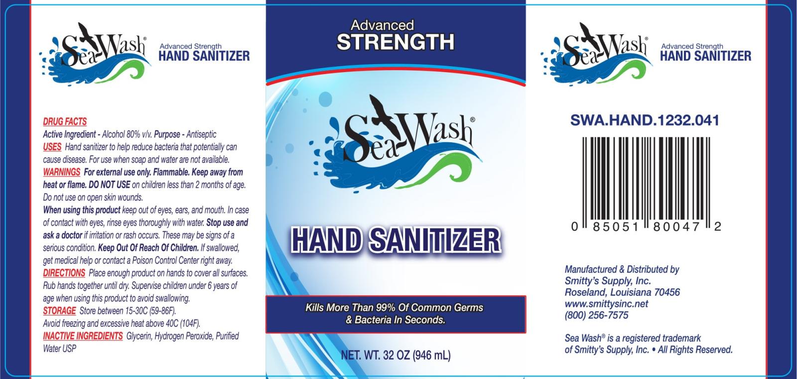 Sea-Wash Advanced Strength Hand Sanitizer