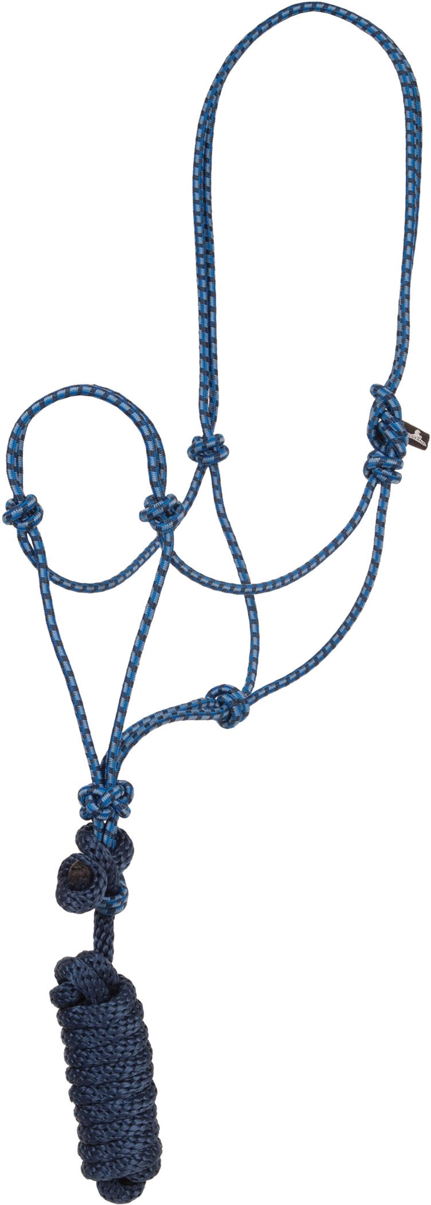 Mustang Economy Mountain Rope Halter and Lead