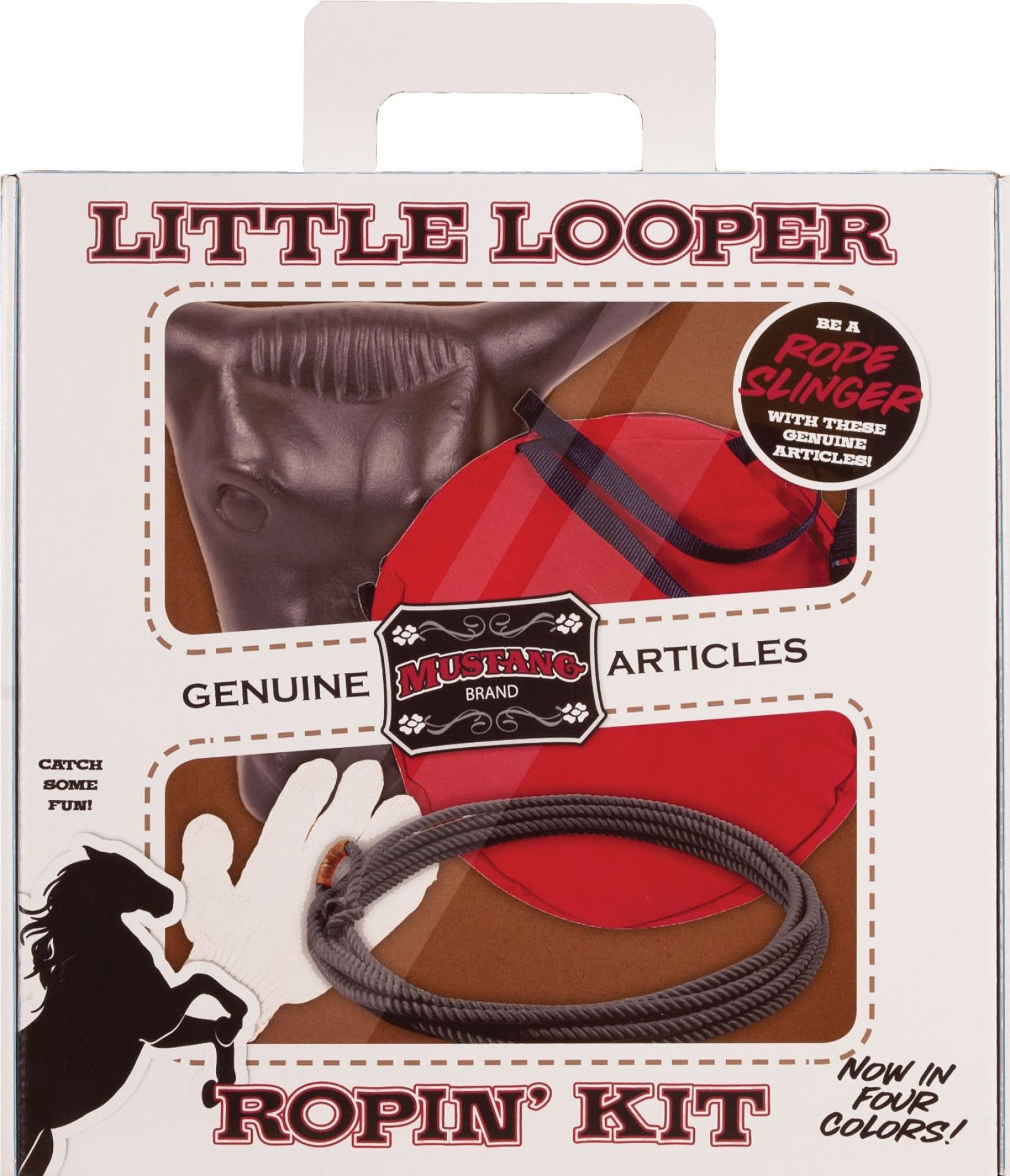 Mustang Little Looper Ropin' Kit with Steer Head