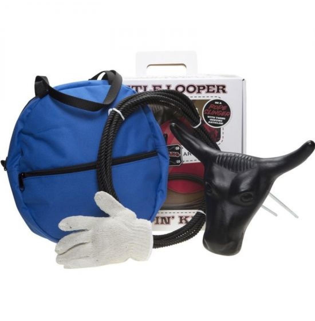 Mustang Little Looper Ropin' Kit with Steer Head