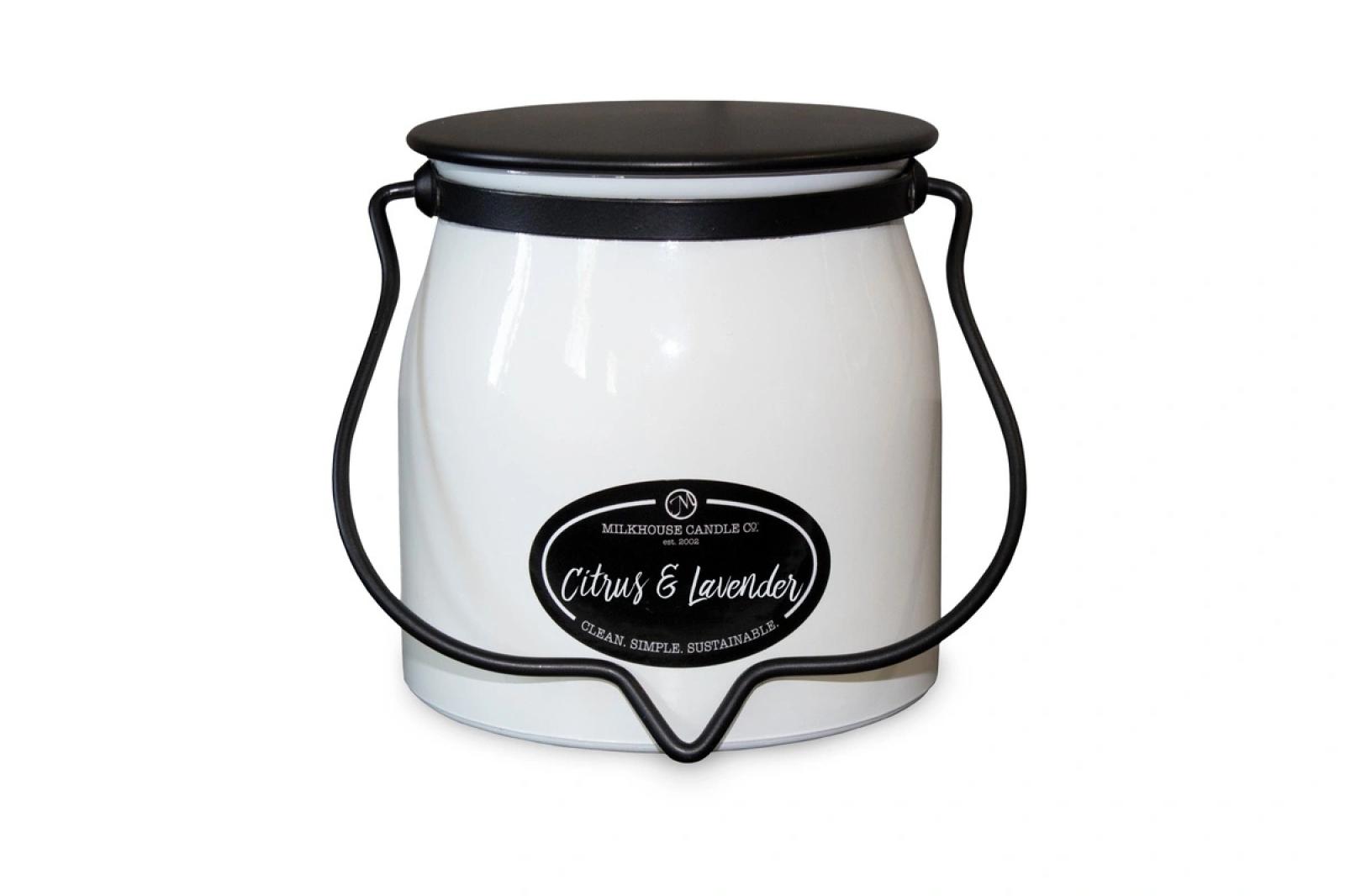 Milkhouse Citrus & Lavender Butter Jar Candle