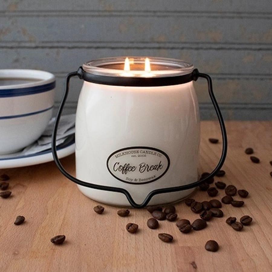 Milkhouse Coffee Break Butter Jar Candle