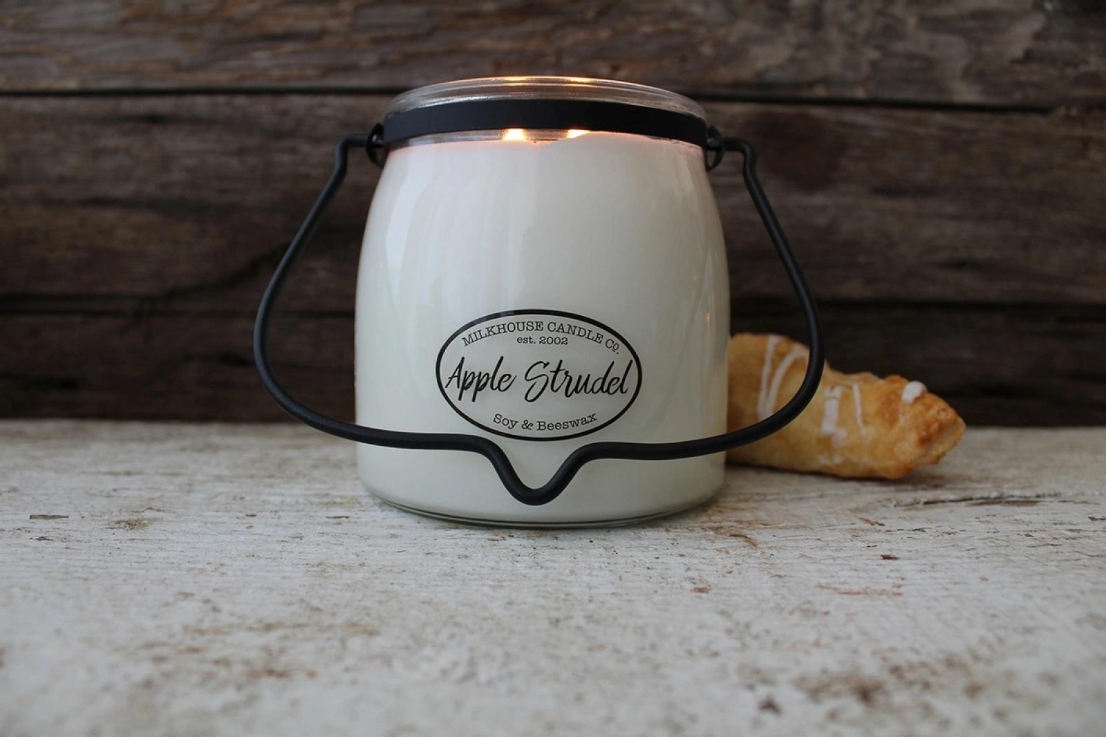 Milkhouse Apple Strudel Butter Jar Candle