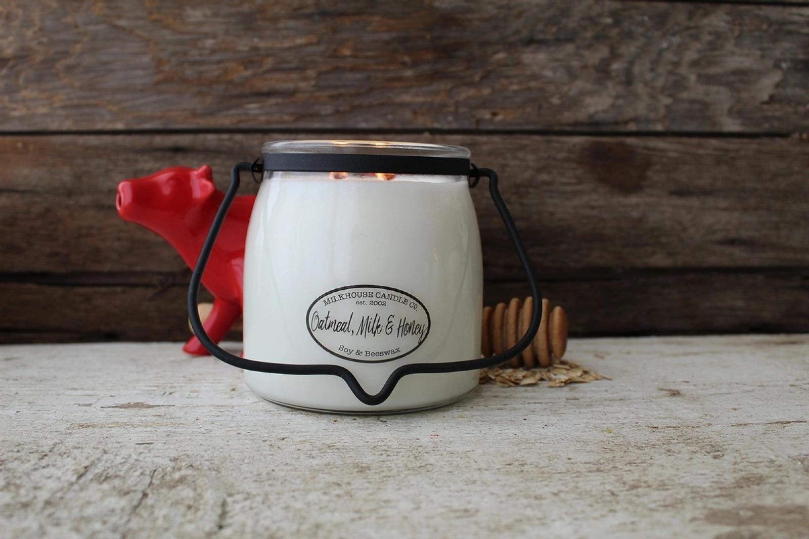 Milkhouse Oat, Milk, & Honey Butter Jar Candle