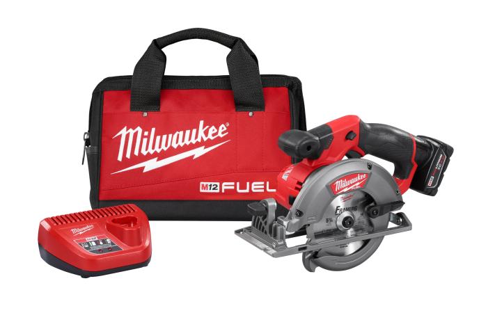 Milwaukee M12 Fuel 5-3/8" Circular Saw Kit