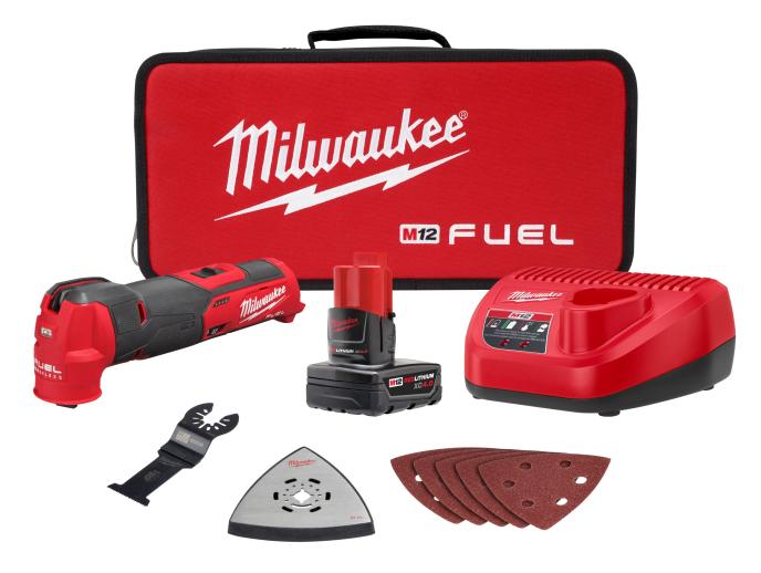 Milwaukee M12 Fuel Oscillating Multi-Tool Kit