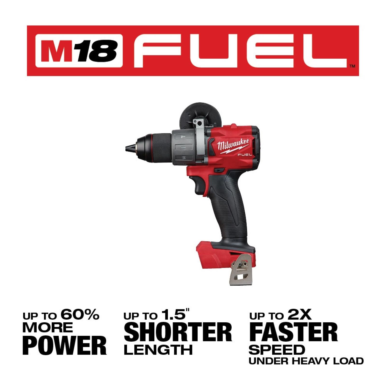 Milwaukee M18 Fuel 1/2” Hammer Drill/Driver Tool