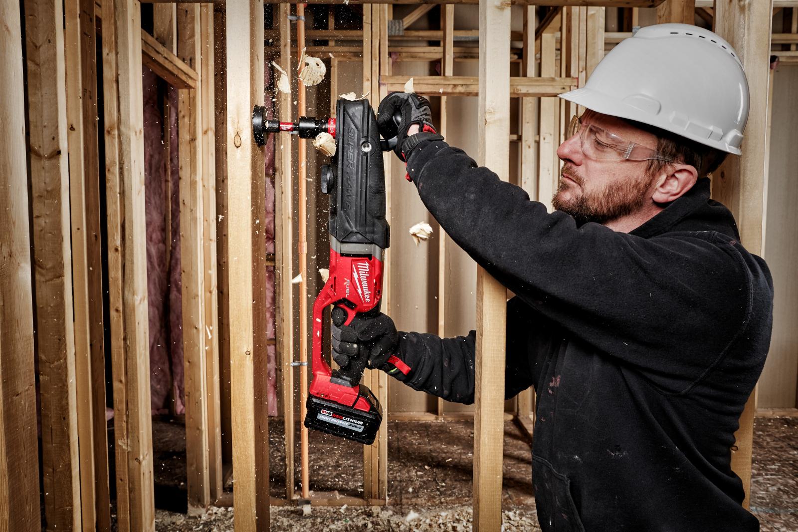 Milwaukee M18 Fuel 18-Volt Lithium-Ion Brushless Cordless GEN 2 SUPER HAWG 7/16 in. Right Angle Drill