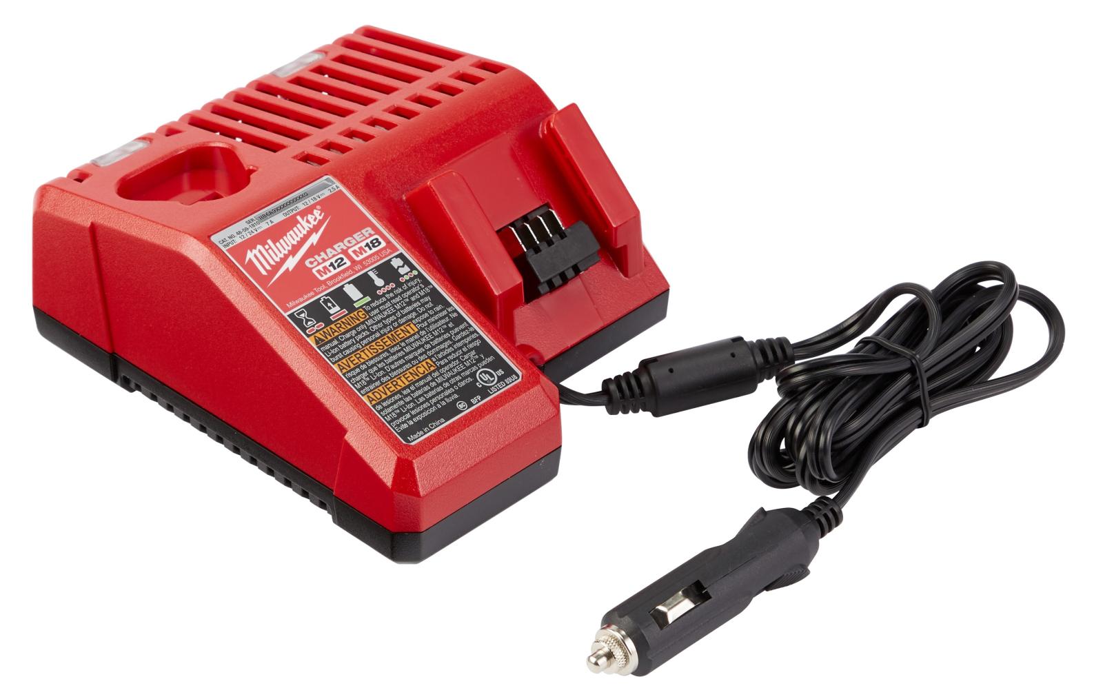 Milwaukee M18 / M12 Vehicle Charger