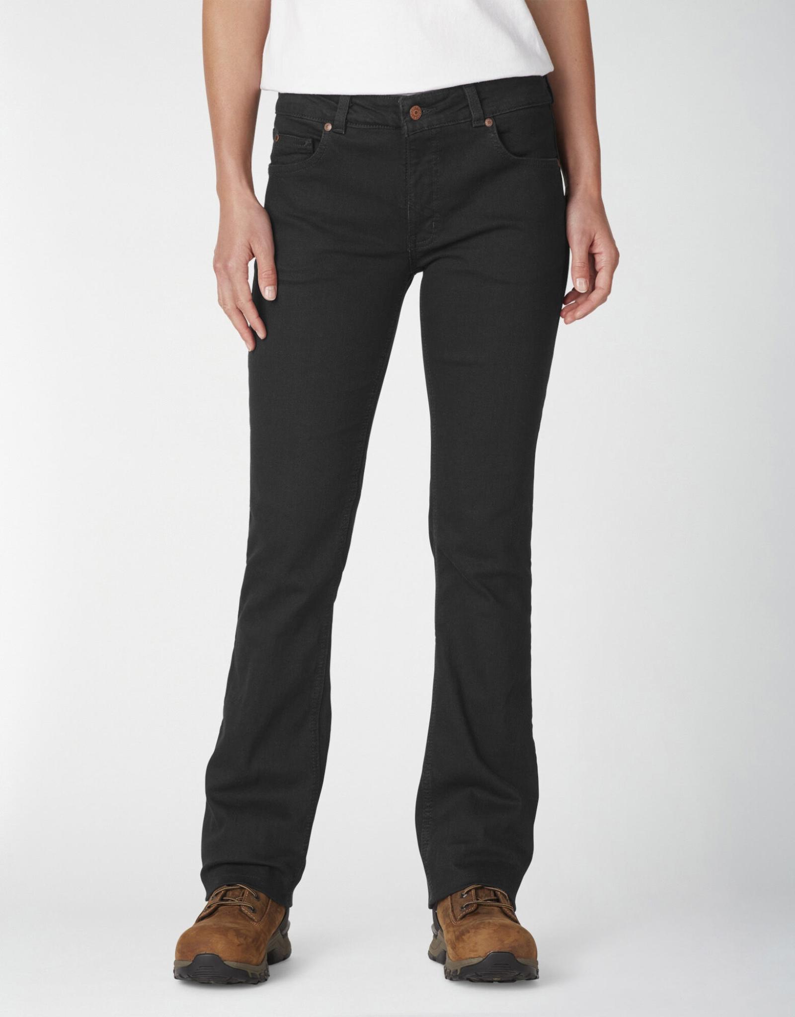 Dickies Women's Perfect Shape Bootcut Stretch Denim Jeans