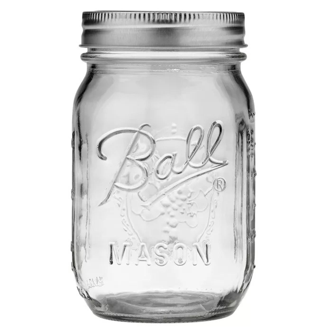Ball 16 oz Regular Mouth Canning Jar