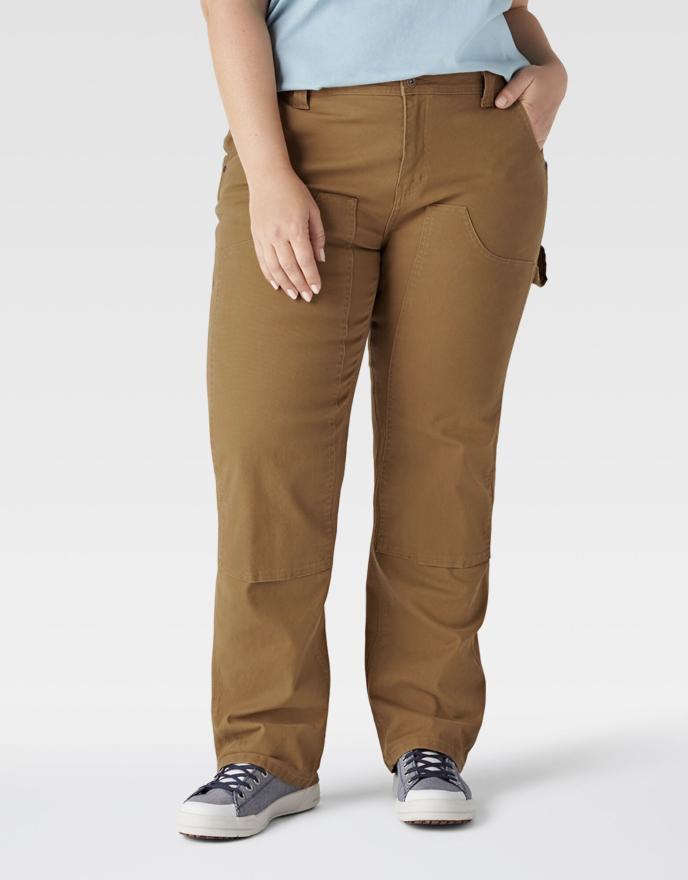 content/products/Dickies Women's Plus Size Double-Front Denim Carpenter Pants