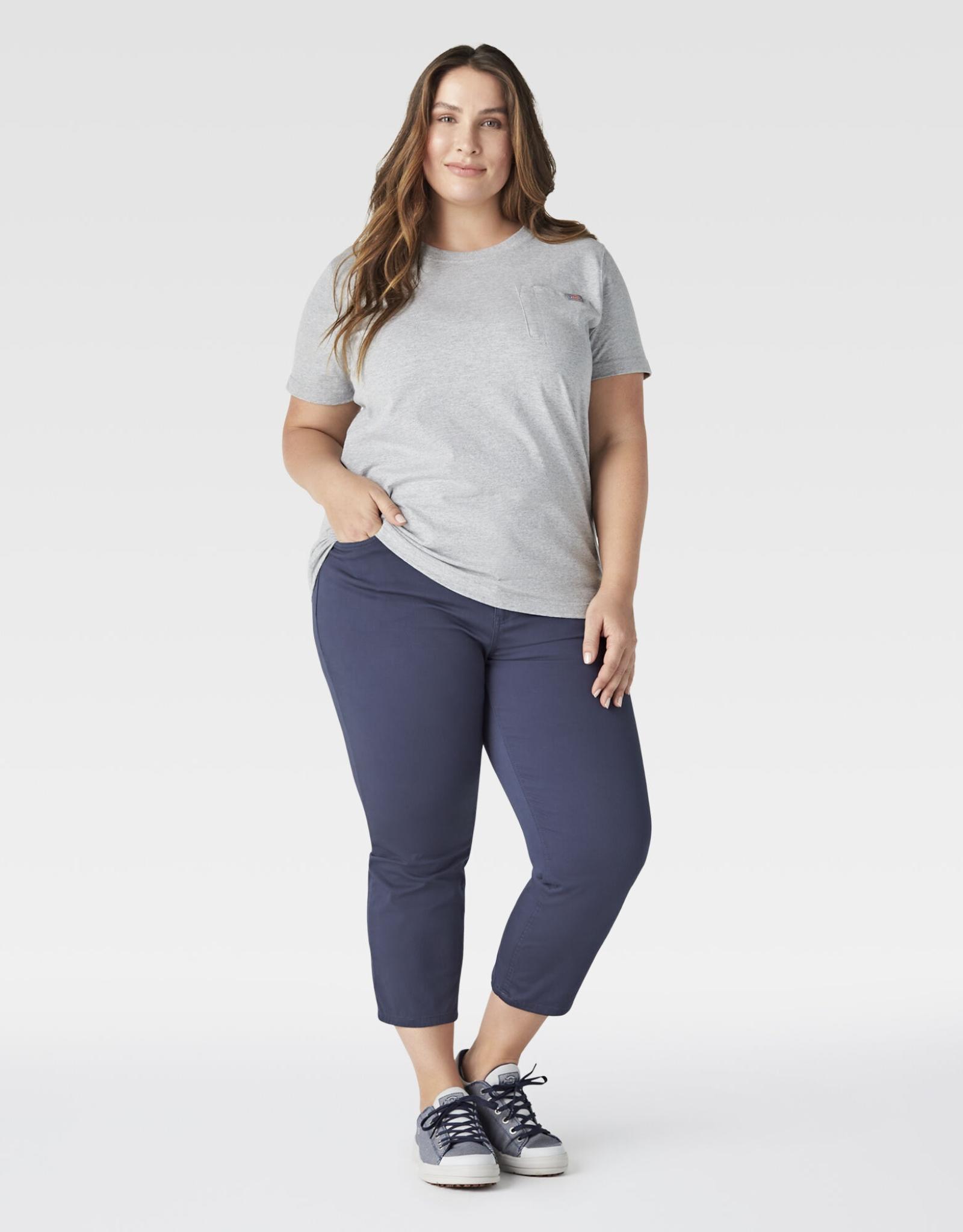 Dickies Women's Plus Size Short Sleeve Heavyweight T-Shirt