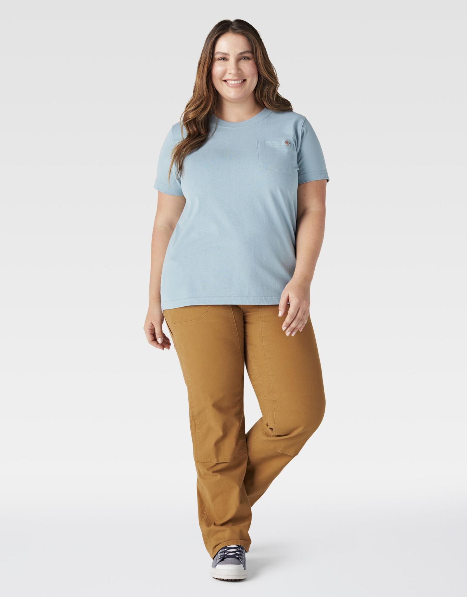 Dickies Women's Plus Size Short Sleeve Heavyweight T-Shirt