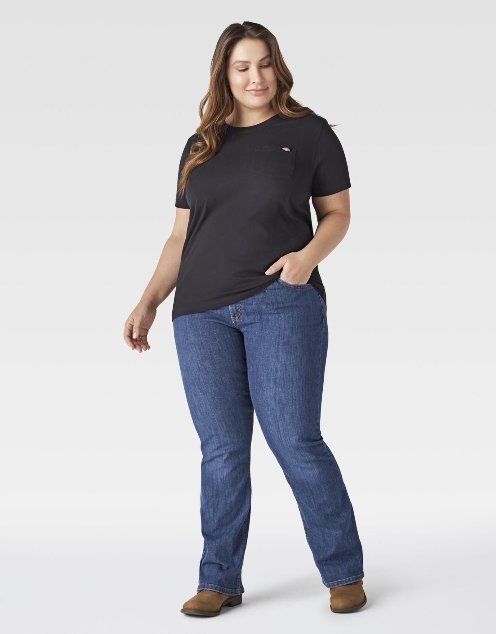 Dickies Women's Plus Size Short Sleeve Heavyweight T-Shirt