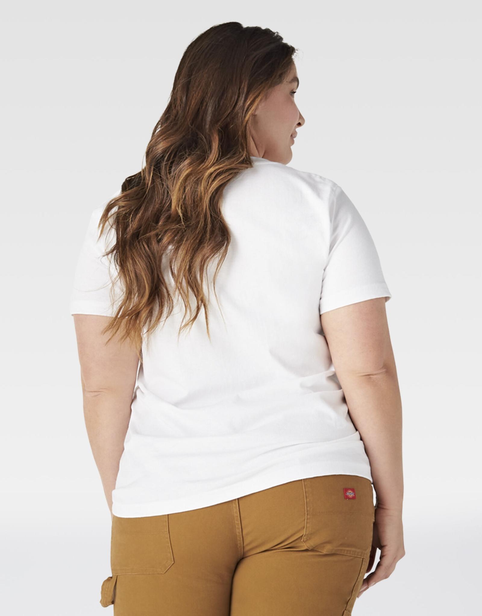Dickies Women's Plus Size Short Sleeve Heavyweight T-Shirt