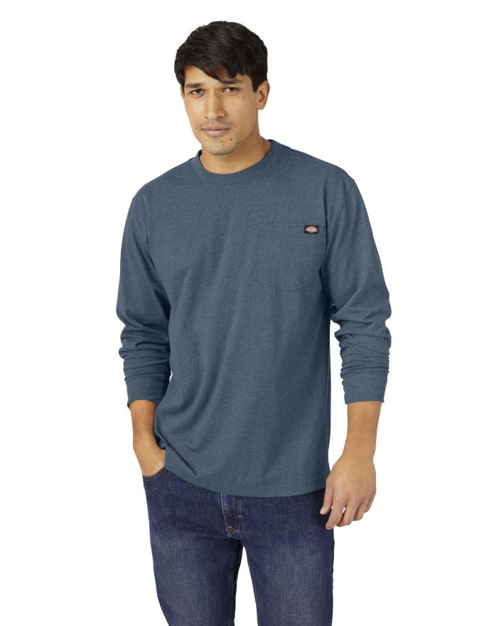 content/products/Dickies Men's Heathered Heavyweight Pocket Long Sleeve