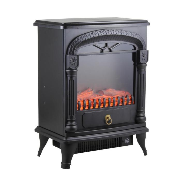 content/products/Comfort Zone Electric Fireplace Stove Heater