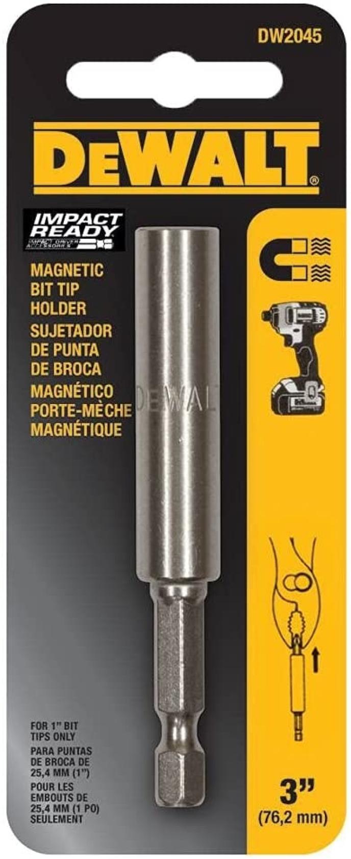 DeWalt Professional 3" Magnetic Bit Tip Holder