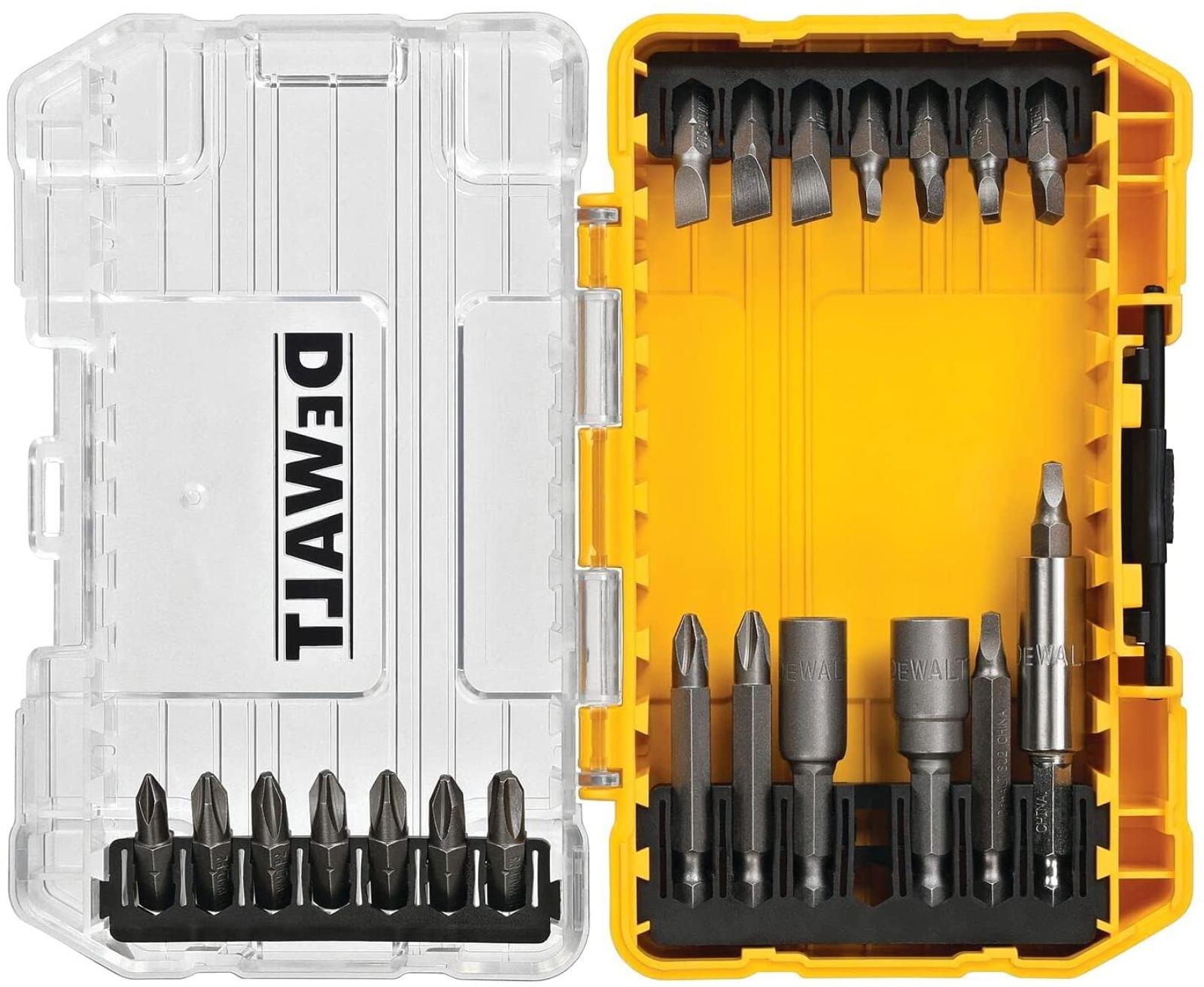 DeWalt Screwdriving and Nutdriving Set in Plastic Case 21 PC