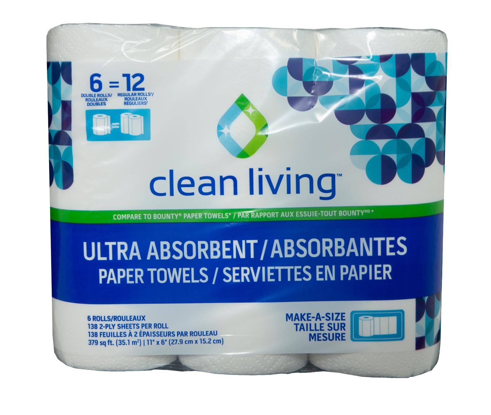 Clean Living Paper Towels