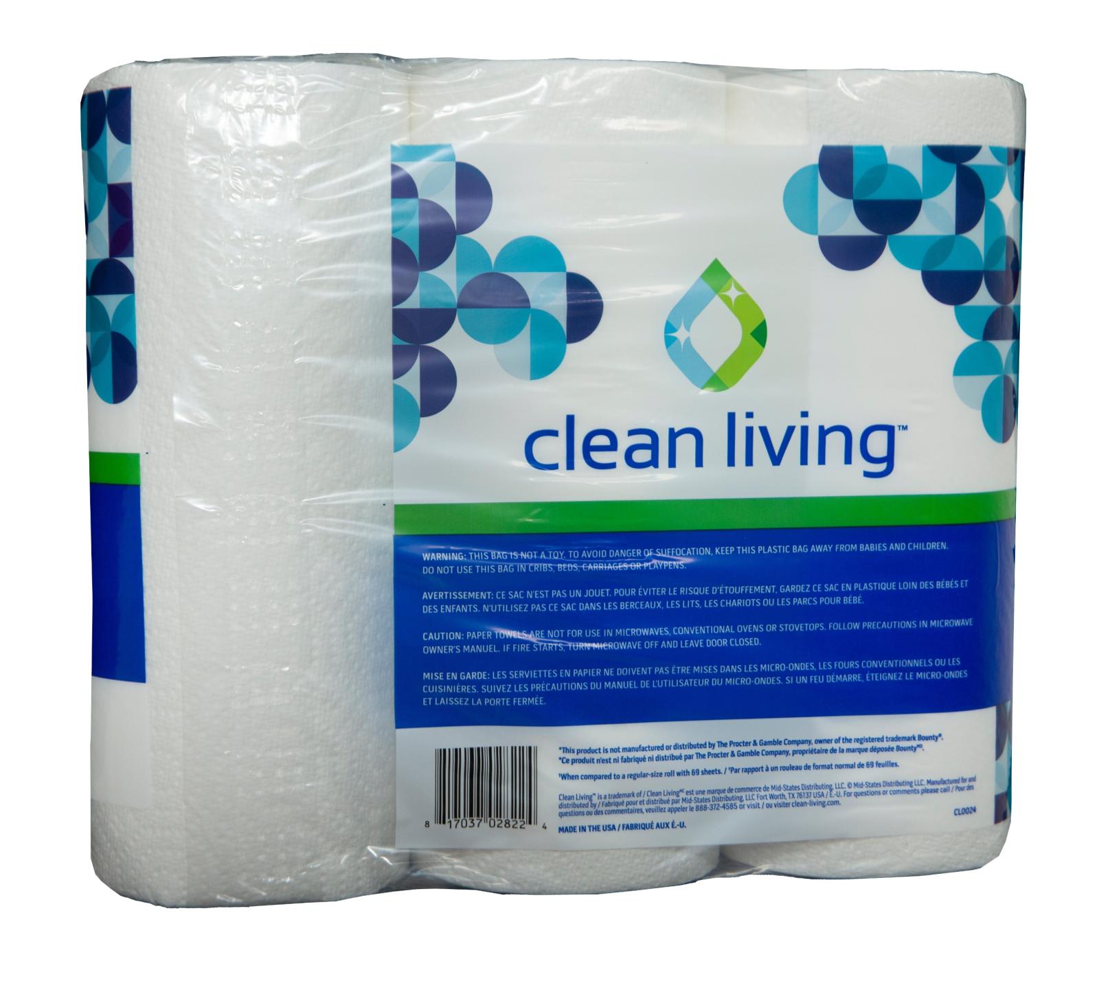 Clean Living Paper Towels