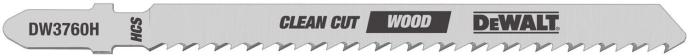 DeWalt 4" Fine Finish Wood Cut Cobalt Steel T-Shank Jig Saw Blade 10 TPI 5 PC 