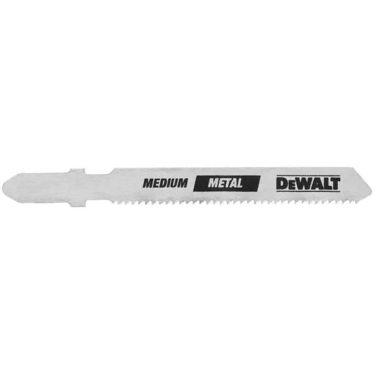 DeWalt 3" Sheet Metal Cut Cobalt Steel T-Shank Jig Saw Blade 32 TPI, 5 PC