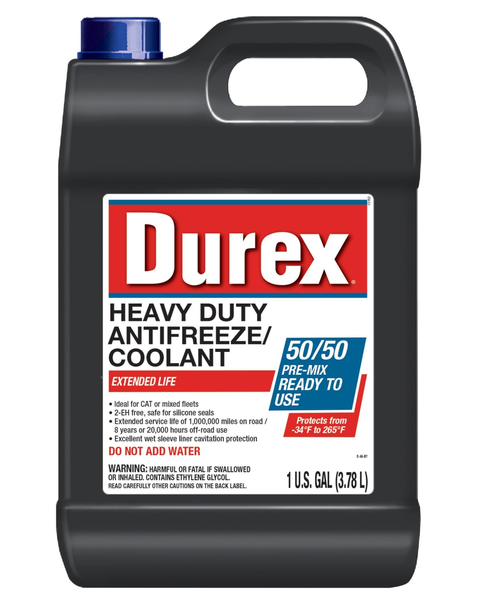 Durex® Heavy Duty Extended Life Formula 50/50 Antifreeze/Coolant