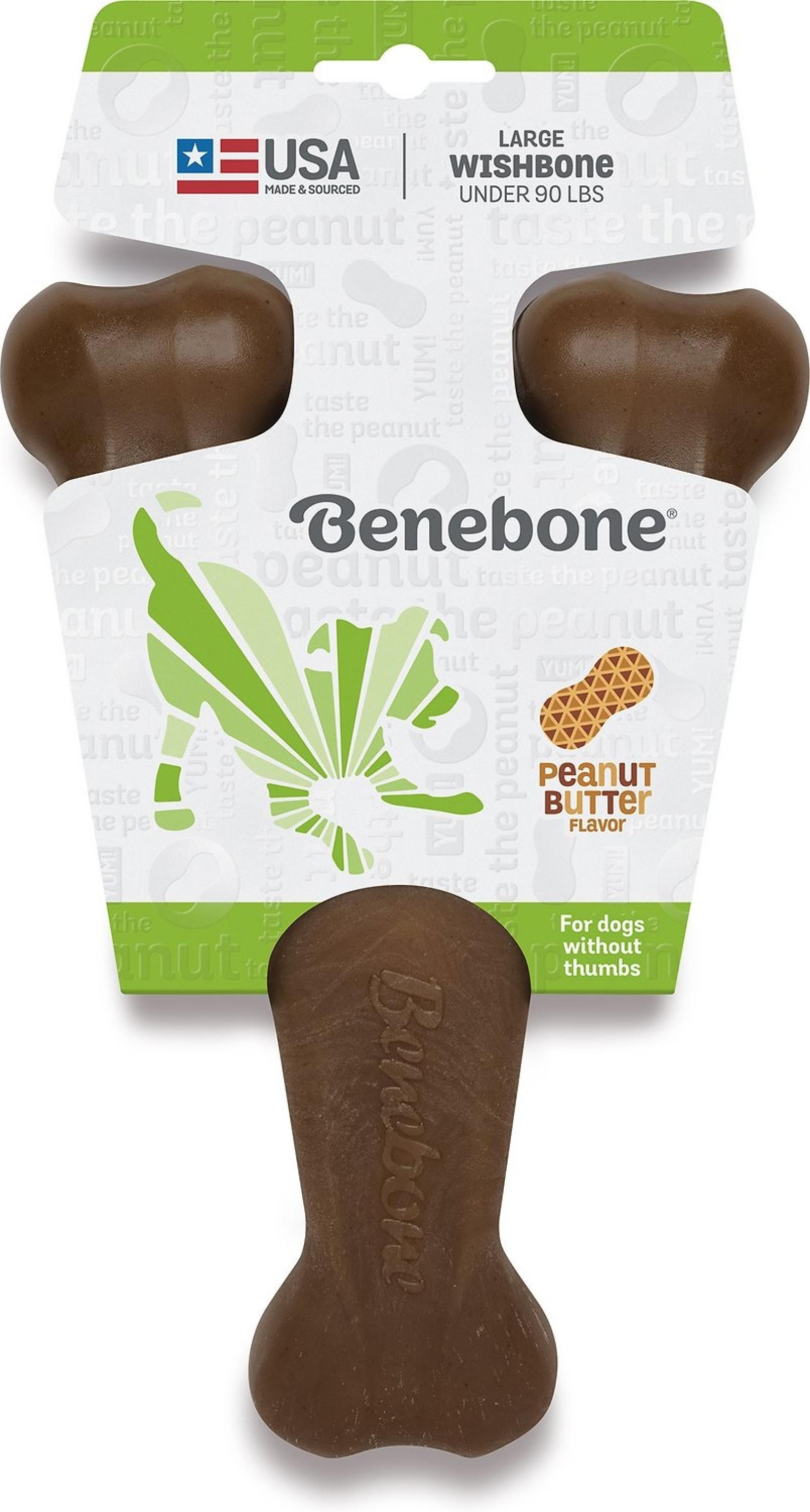 Benebone Peanut Butter Wishbone