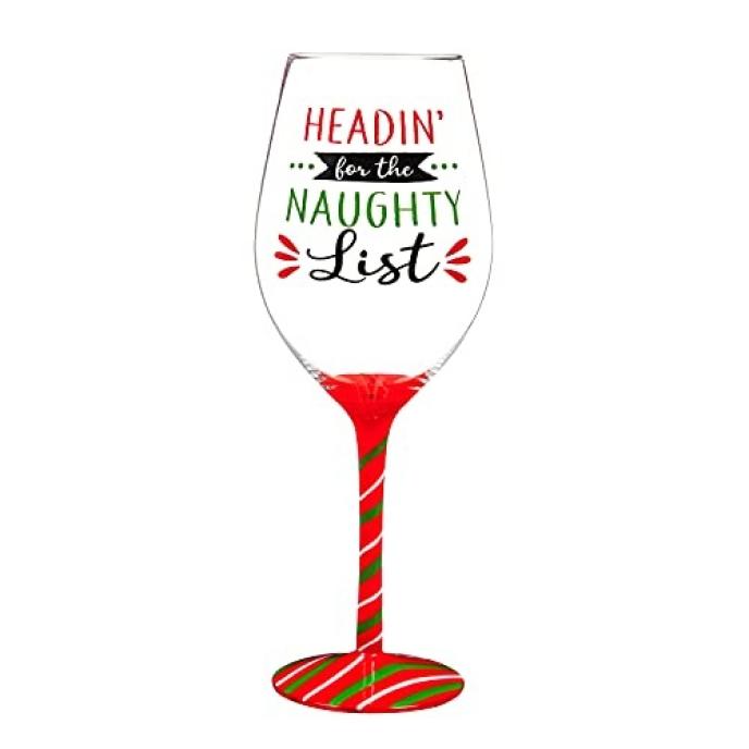 content/products/Evergreen Enterprises Christmas Wine Glass